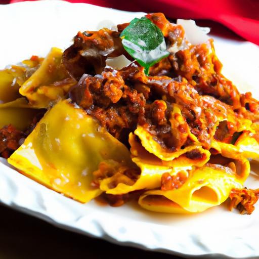 Pappardelle Bolognese: A Hearty Taste of Italian Tradition
