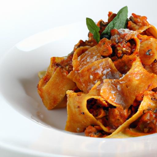Pappardelle Bolognese: A Hearty Taste of Italian Tradition