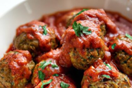 Timeless Flavor: Crafting Classic Meatballs with Marinara