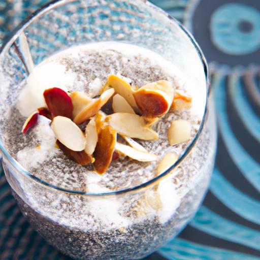 Creamy Overnight Chia Pudding with Almond Milk Delight