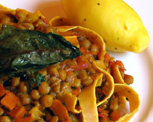 Hearty Lentil Ragu Over Pappardelle: A Savory Plant-Based Twist