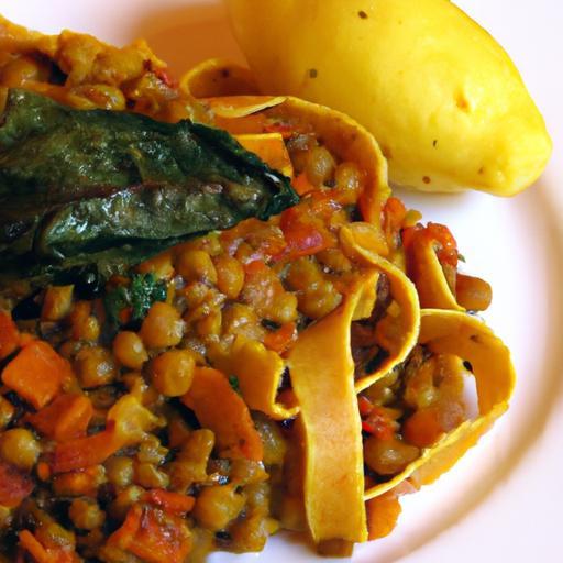 Hearty Lentil Ragu Over Pappardelle: A Savory Plant-Based Twist