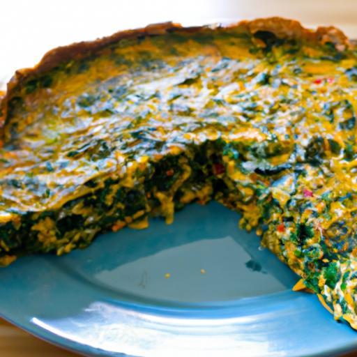 Wholesome Vegan Spinach Frittata: A Plant-Powered Delight