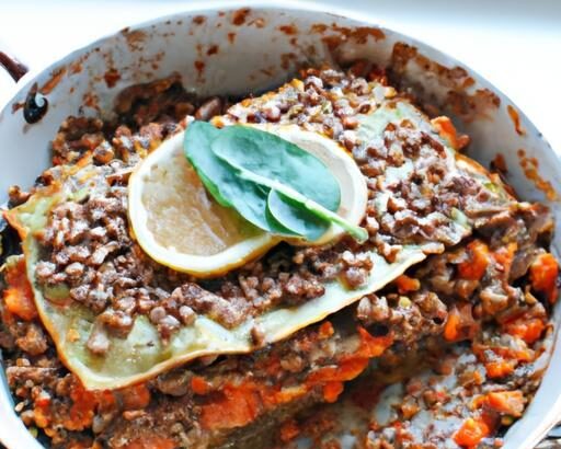 Hearty Gluten-Free Lasagna with Protein-Packed Lentils