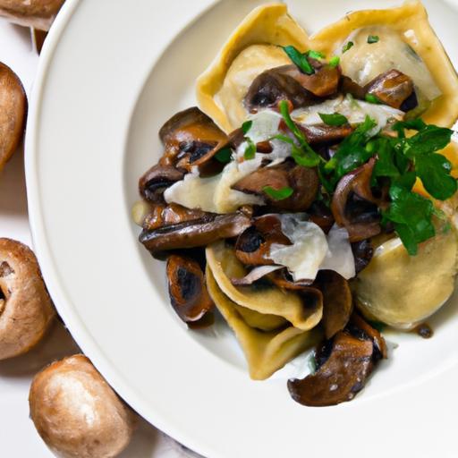 Earthy Elegance: Crafting Perfect Mushroom Ravioli at Home