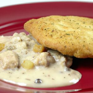 Chicken Biscuits & Gravy