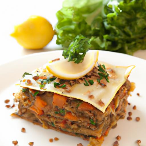 Hearty Gluten-Free Lasagna with Protein-Packed Lentils