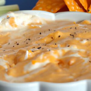 Creamy, Spicy Buffalo Chicken Dip
