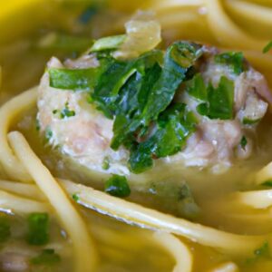 Italian Wedding Soup with Pasta
