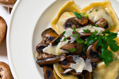 Earthy Elegance: Crafting Perfect Mushroom Ravioli at Home