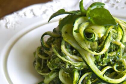 Zucchini Noodles with Pesto: A Fresh Twist on Healthy Eats
