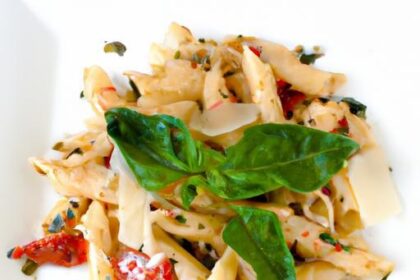 Brighten Your Plate: Pesto & Sun-Dried Tomato Pasta Magic