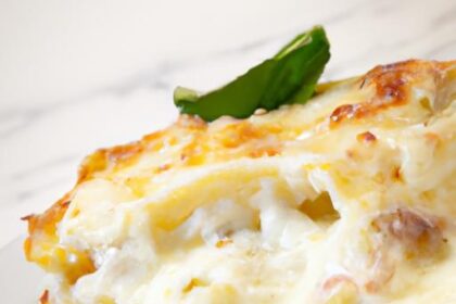 Discover the Creamy Delight of Lasagna Bianca (White Lasagna)
