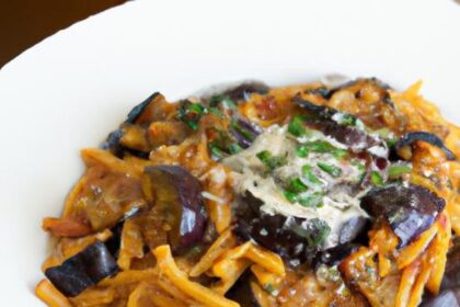 Savor Sicily: Authentic Pasta with Roasted Eggplant Bliss