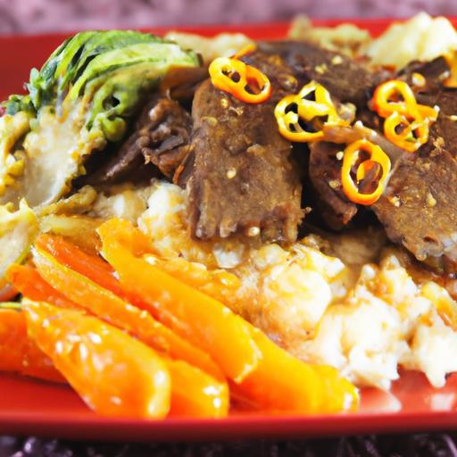 Fiery Korean Beef Bowl Meets Low-Carb Cauliflower Rice Delight