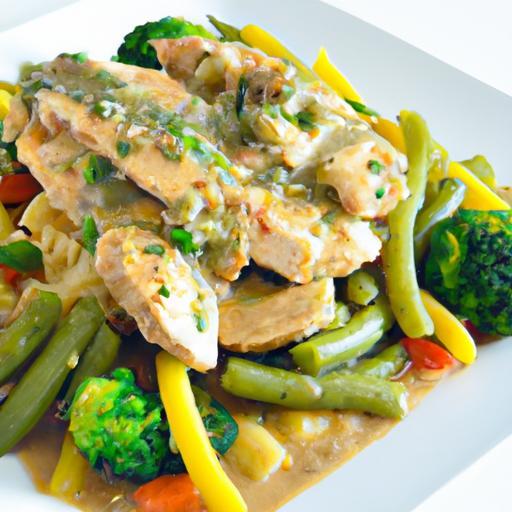 Savor the Flavor: Pesto Chicken & Veggie Skillet Delight