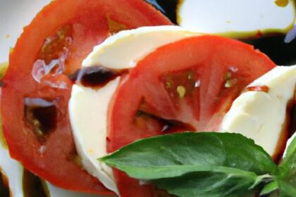 Elevate Your Caprese Salad with Sweet Balsamic Glaze