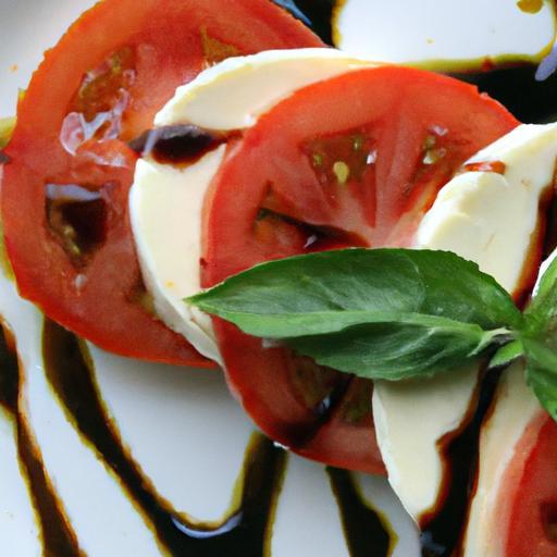 Elevate Your Caprese Salad with Sweet Balsamic Glaze