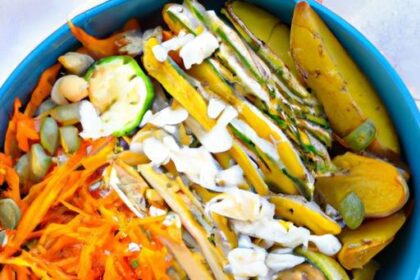Nourish Your Body: Buddha Bowl with Creamy Tahini Drizzle