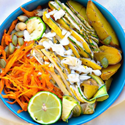 Nourish Your Body: Buddha Bowl with Creamy Tahini Drizzle