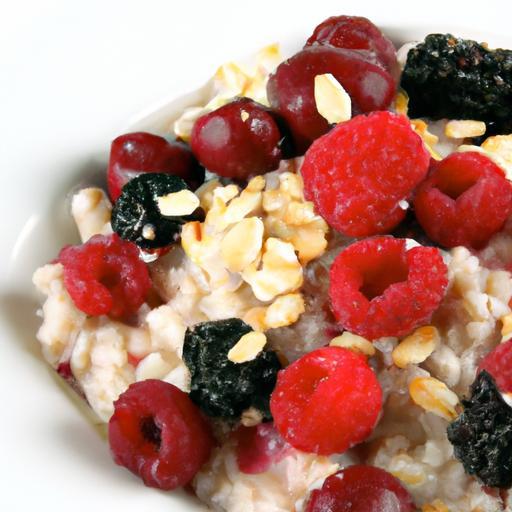 Berry Bliss: Nutritious Steel-Cut Oats for a Bright Start