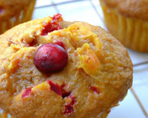 Zesty Orange Cranberry Vegan Muffins: A Fresh, Flavorful Treat