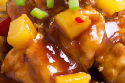 The Tangy Twist of Sweet and Sour Chicken Delight