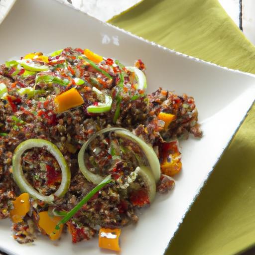 Colorful Quinoa & Roasted Veggie Salad: A Nutritious Delight