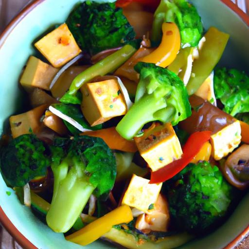 Wholesome Tofu & Broccoli Stir-Fry Bowl: A Nutritious Delight