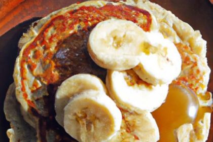 Fluffy Vegan Banana Oatmeal Pancakes: A Healthy Delight