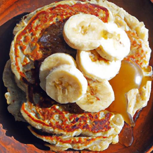 Fluffy Vegan Banana Oatmeal Pancakes: A Healthy Delight