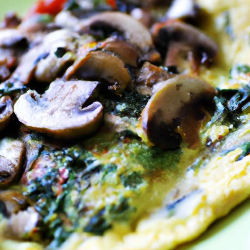 Wholesome Spinach & Mushroom Vegan Omelet Recipe Revealed