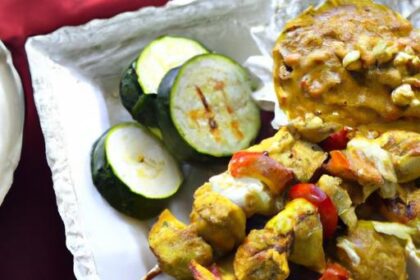 Savory Gluten-Free Chicken Satay with Creamy Peanut Sauce