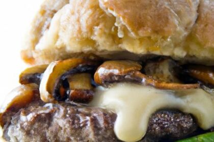 Savor the Classic Delight: Mushroom Swiss Burgers Uncovered