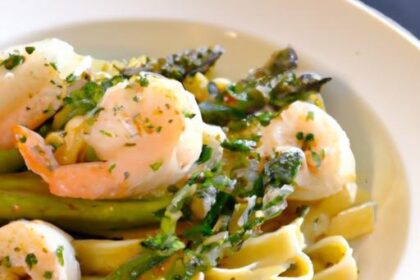 Speedy Shrimp & Asparagus Pasta: Fresh Flavor Fast