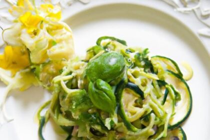 Zucchini Noodles with Pesto: A Fresh Twist on Pasta Classics