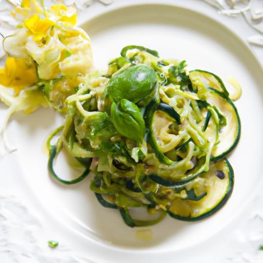 Zucchini Noodles with Pesto: A Fresh Twist on Pasta Classics