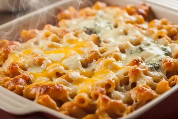 Ultimate Four Cheese Pasta Bake: A Melty Delight Recipe