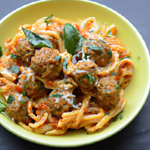 Mafalda Pasta with Mini Meatballs: A Savory Italian Classic