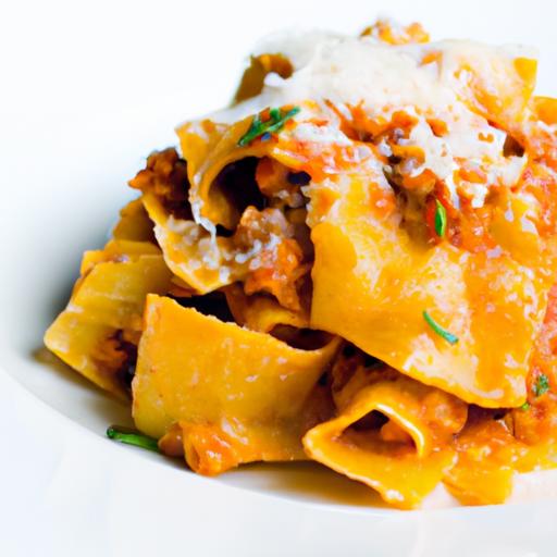 Pappardelle Bolognese: A ​Hearty Twist on Classic Comfort