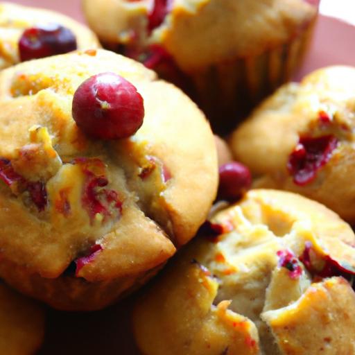 Zesty ‌Orange Cranberry Vegan Muffins:⁢ A Fresh, ​Flavorful ⁣Treat