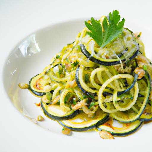Zucchini Noodles with Pesto: A Fresh Twist on Pasta Classics