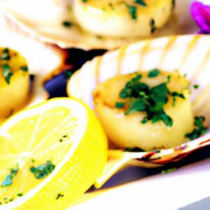 Lemon Butter Scallops