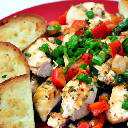 Sizzle & Serve: Easy Bruschetta Chicken Skillet Delight