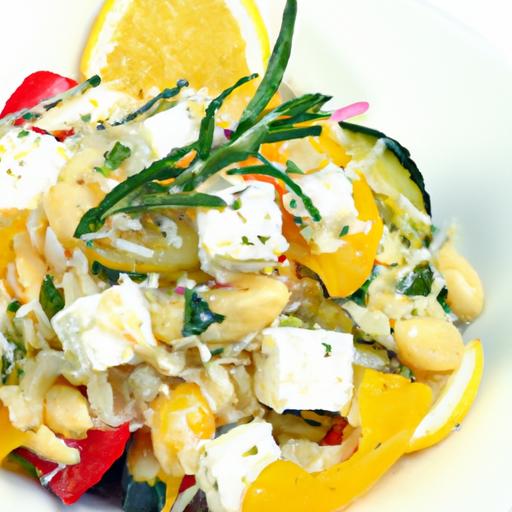 Zesty Orzo Salad: Feta & Lemon's Perfect Summer Duo