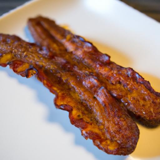 Crispy ‍Maple-Glazed Tempeh ​Bacon: ⁢A‌ flavorful Vegan ‍Twist