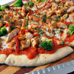  BBQ Chicken Flatbread Pizza 