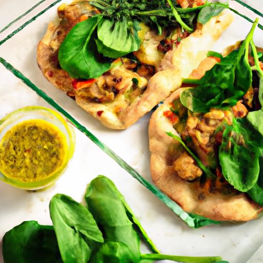 Savory Chicken Pesto ⁣Flatbread: A‌ Flavorful Delight ⁢Unveiled