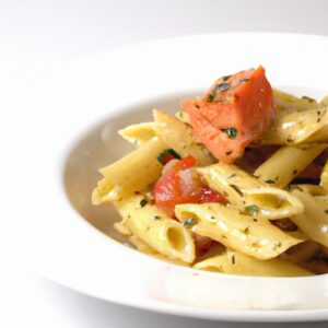 Farfalle with Salmon