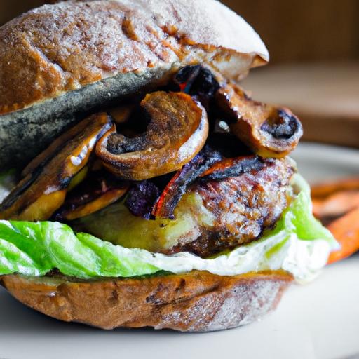 Savor the Classic Delight: Mushroom Swiss Burgers Uncovered